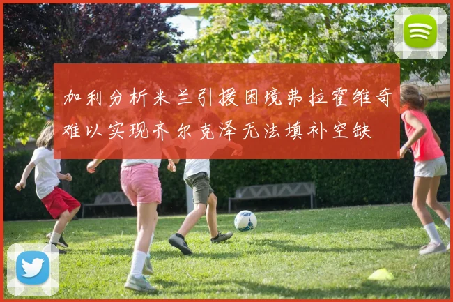 加利分析米兰引援困境弗拉霍维奇难以实现齐尔克泽无法填补空缺